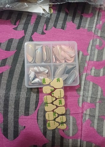 Pastel Renkli Tırnak Süslemeleri Seti - Görsel 2