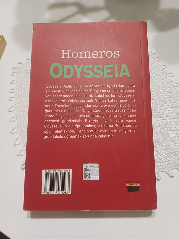 Homeros - Odysseia Mitoloji Kitabı - Görsel 3