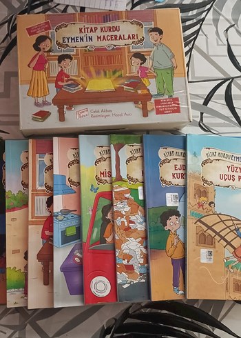  Beden 6 adet çocuk ilkokul kitap setleri