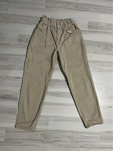 Bayan krem pantolon