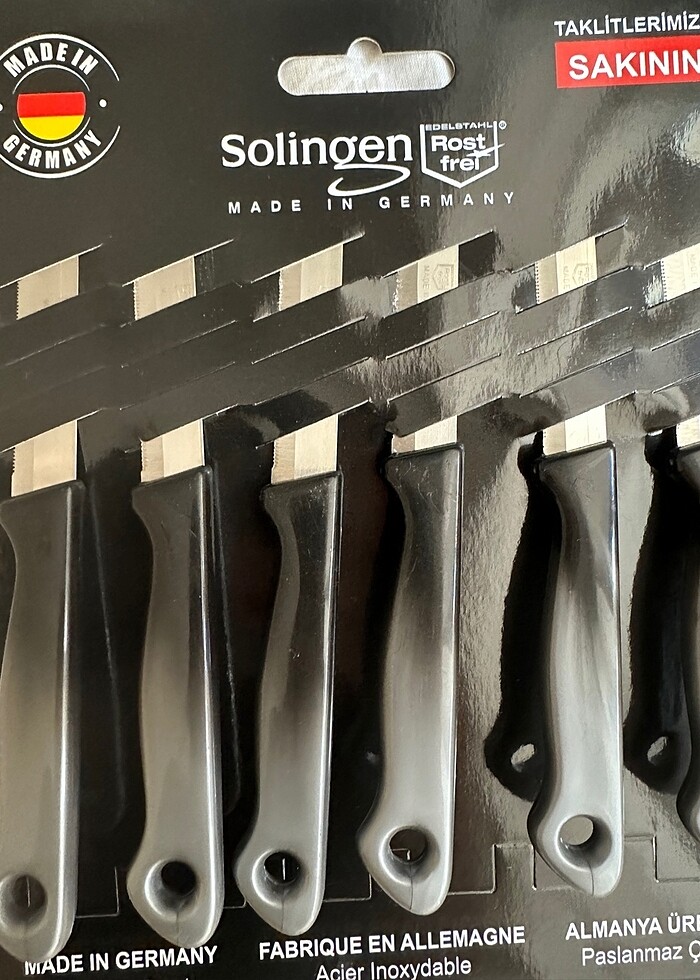 Solingen meyve bıçağı - Görsel 4