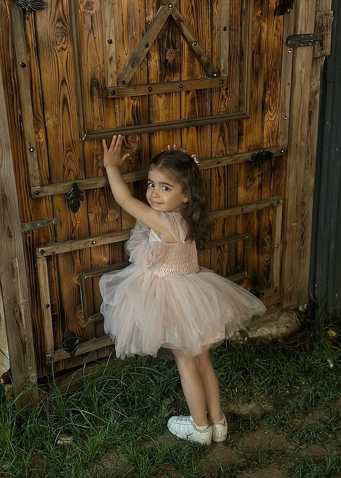 Kız çocuk abiye elbise - Görsel 5