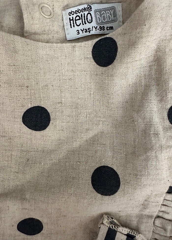 Keten elbise - Görsel 4