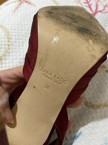 36 Beden bordo Renk Zara 36numara
