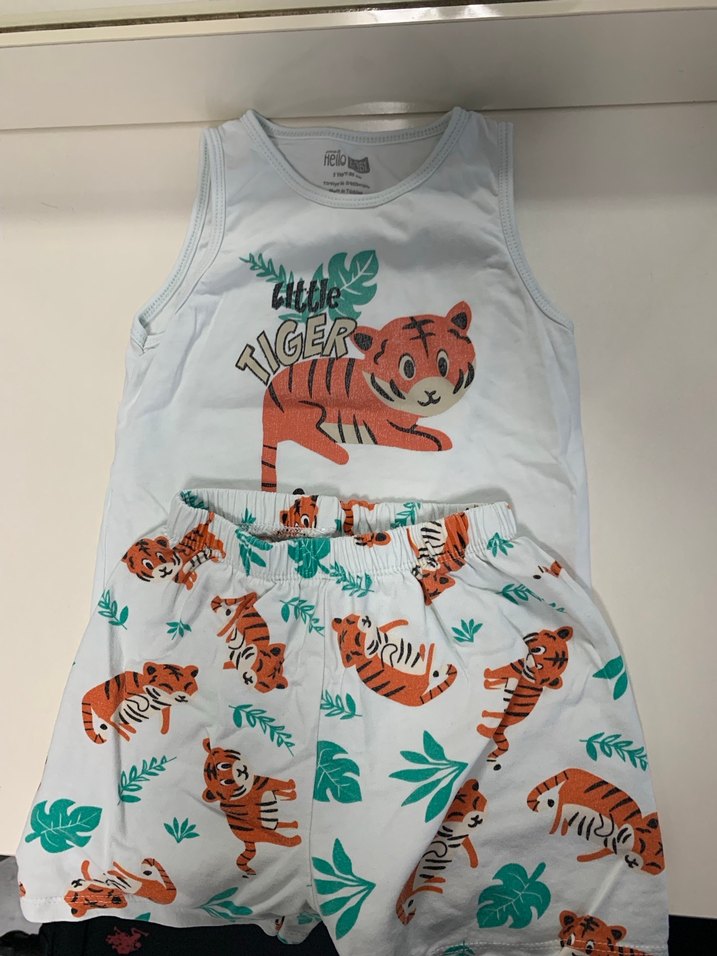 Erkek çocuk askılı takım - Görsel 2