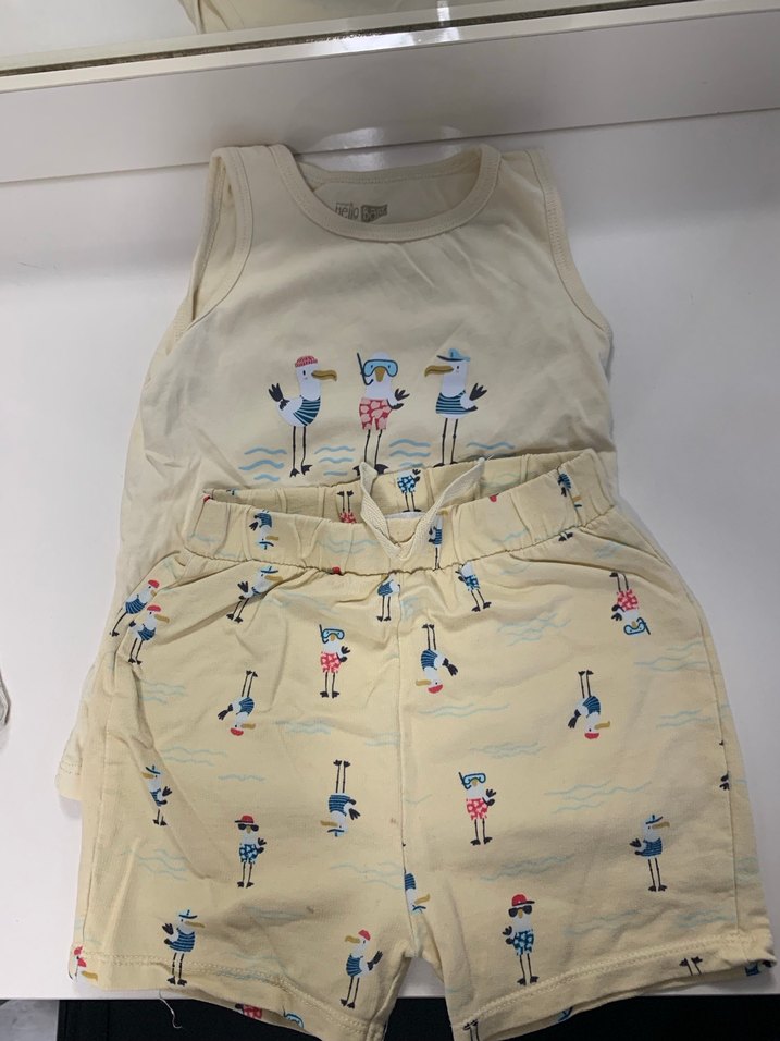 Çocuk Atlet ve Şort Takımı - Görsel 2