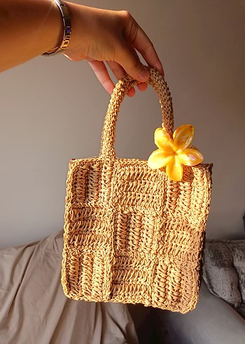 Zara hasır Çanta