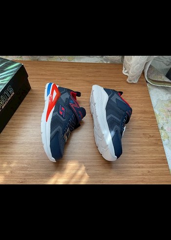 35 Beden mavi Renk Mavi Erkek Çocuk Spor Ayakkabı skechers