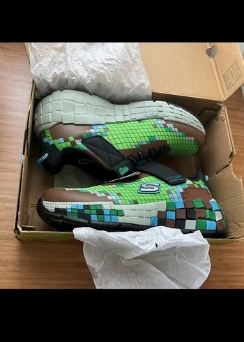 Çok Renkli Erkek Çocuk Spor Ayakkabı Skechers