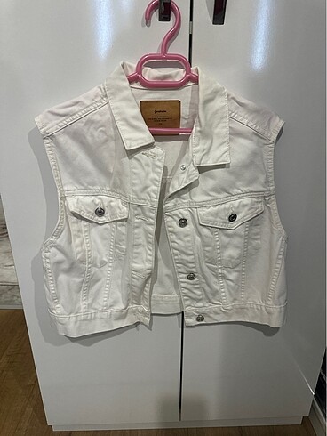 Stradivarius yazlık crop ceket