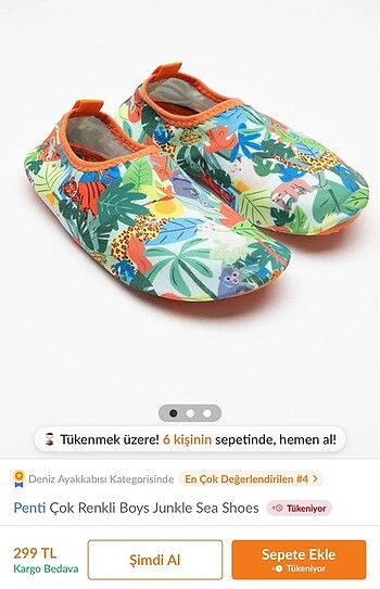 28 Beden turuncu Renk Penti deniz patiği