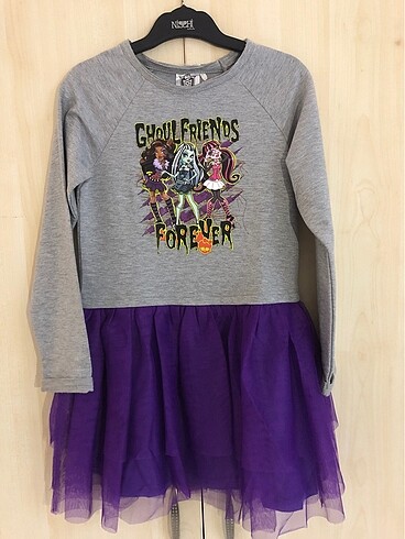 Monster high marka tüllü elbise