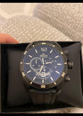 Siyah hislon Erkek Kol Saati - Görsel 2