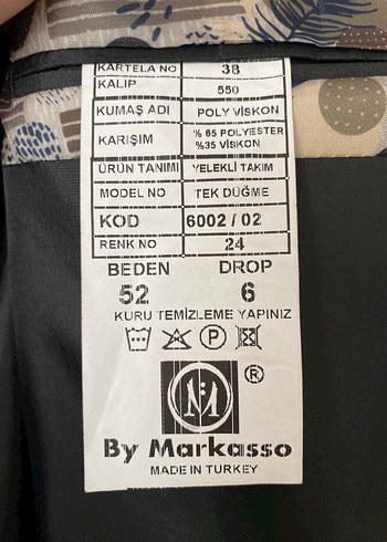 Gri Erkek Ofis Takım Elbise Ceketi - Görsel 3