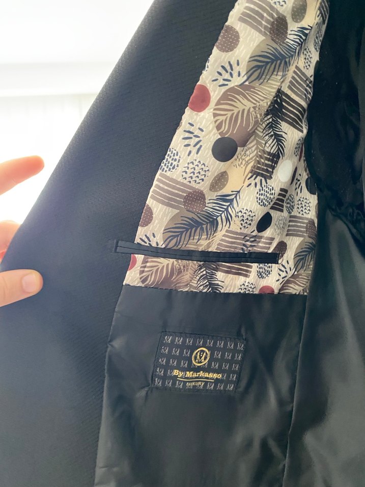 Gri Erkek Ofis Takım Elbise Ceketi - Görsel 2