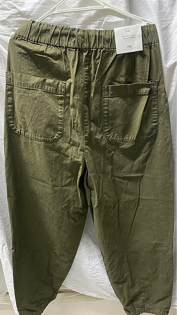 26 Beden haki Renk Zara Barrel Leg