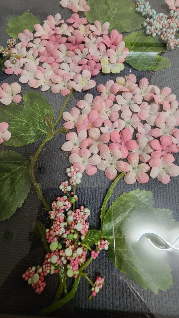 Pembe Pastel Çiçekli Tablo - Görsel 2