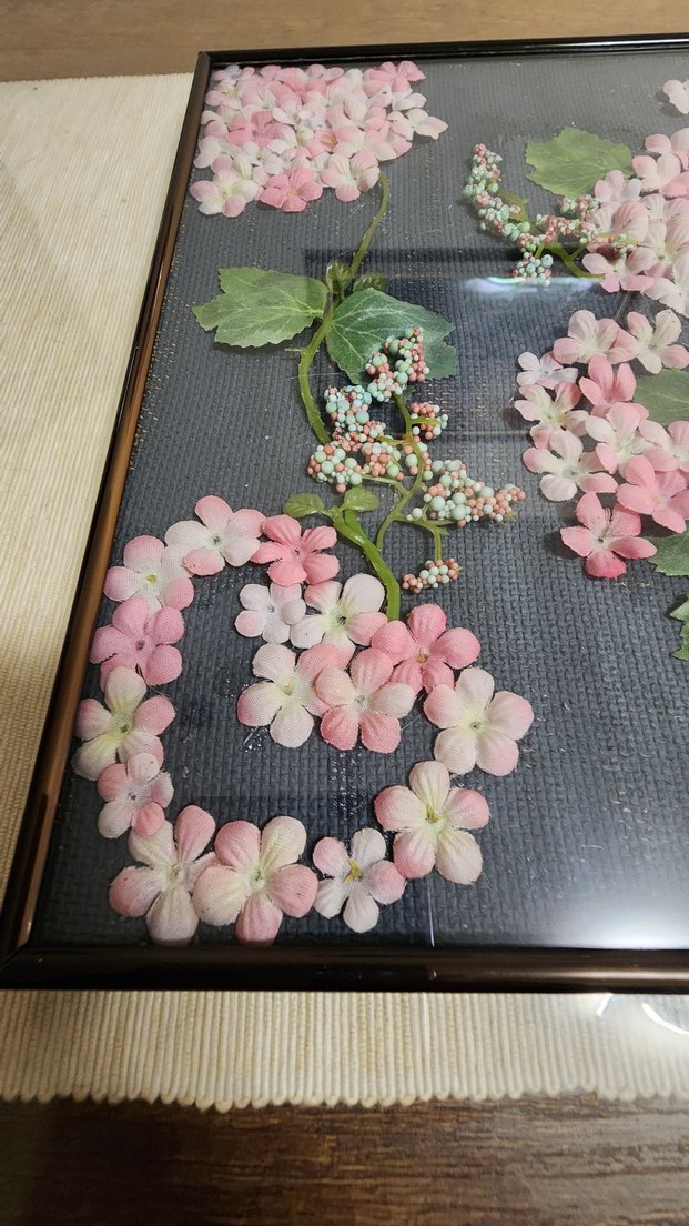 Pembe Pastel Çiçekli Tablo - Görsel 4