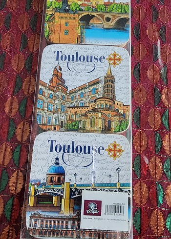 6'lı bardak altı seti. - Görsel 6