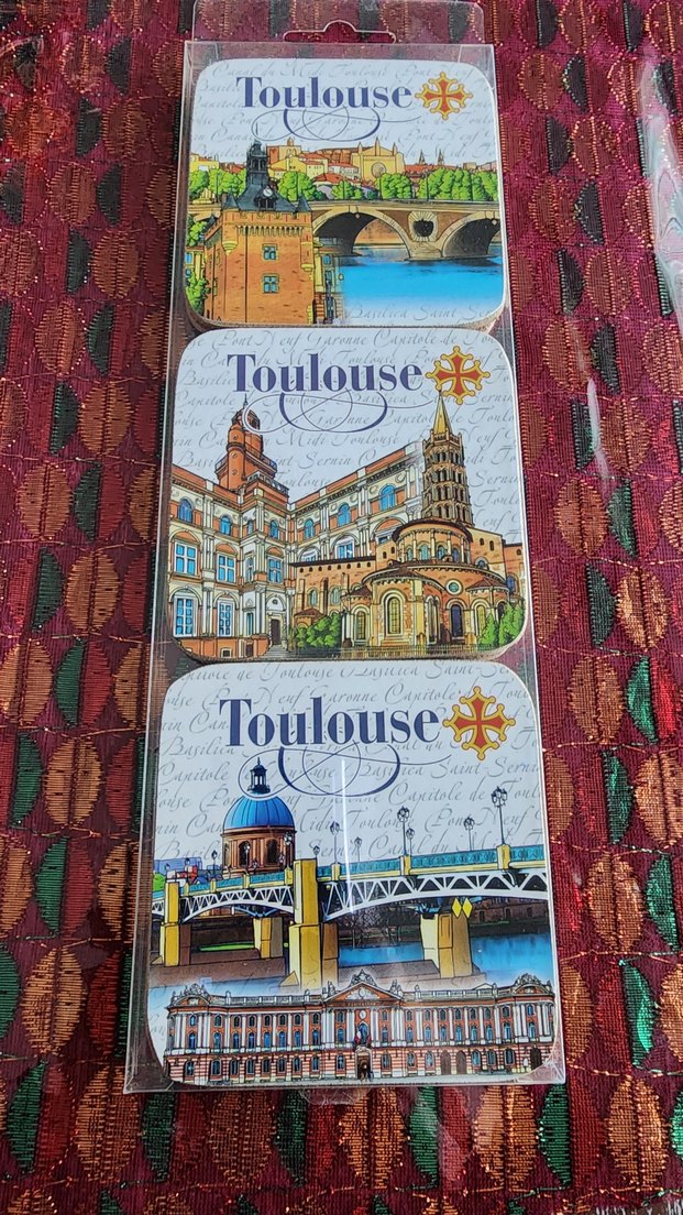 6'lı bardak altı seti. - Görsel 2