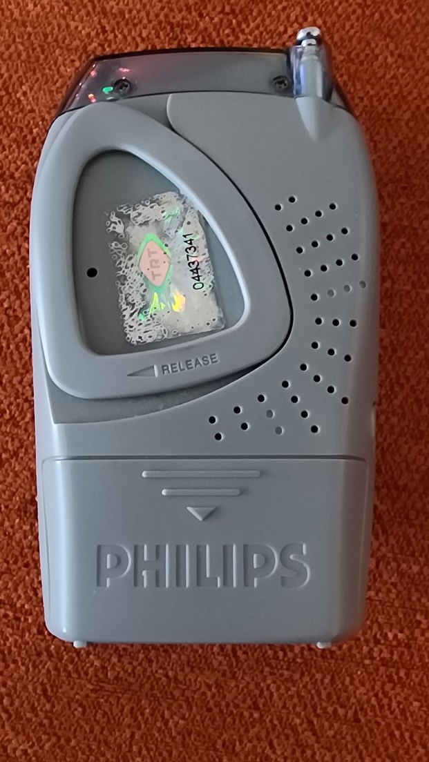 Philips Taşınabilir FM Radyo Bej Gri - Görsel 3