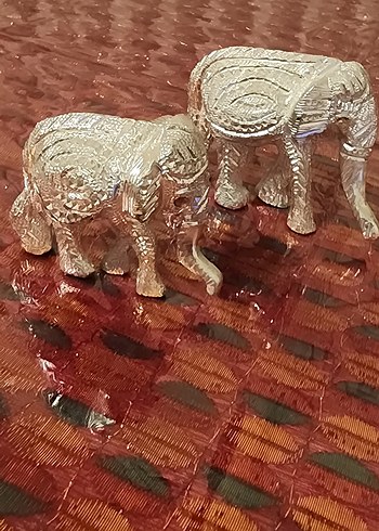 2 adet aksesuar fil _dekoratif obje - Görsel 2