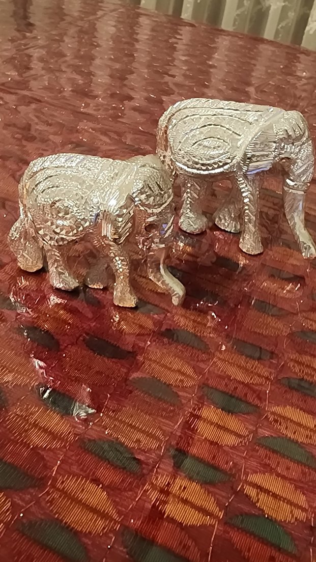 2 adet aksesuar fil _dekoratif obje - Görsel 2