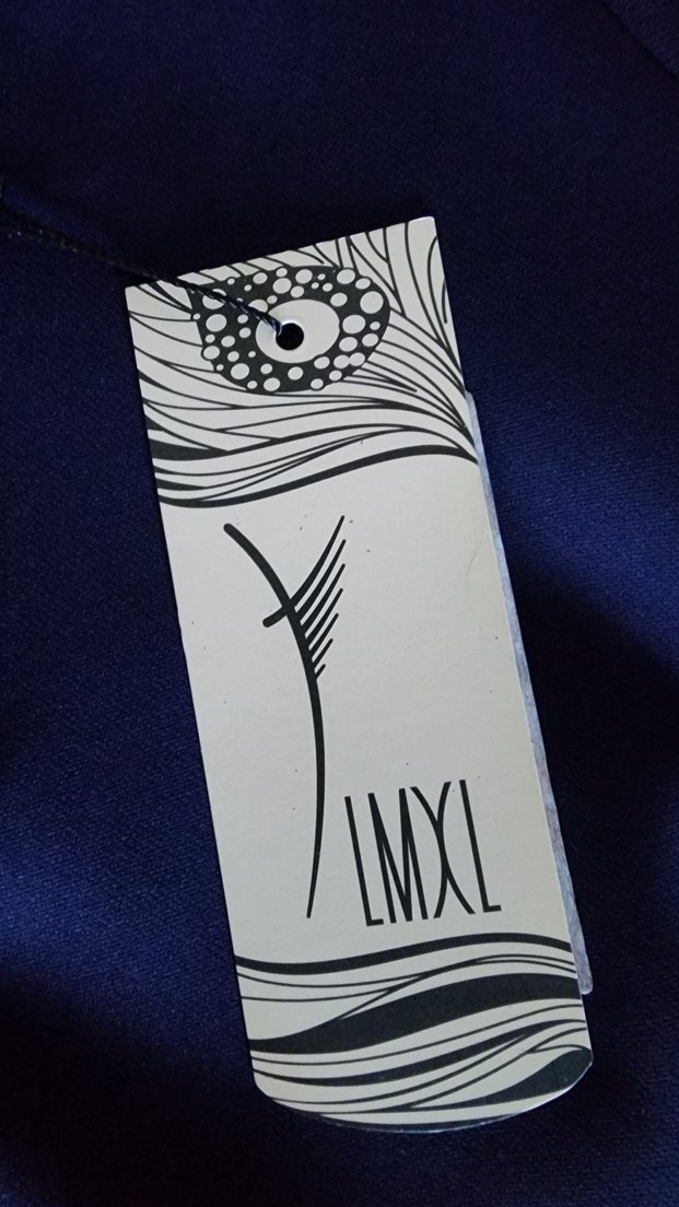 Lacivert elbise özel günler için. - Görsel 3