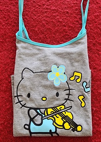 Kız Çocuk Gri Baskılı İç Giyim Takımı - Görsel 10