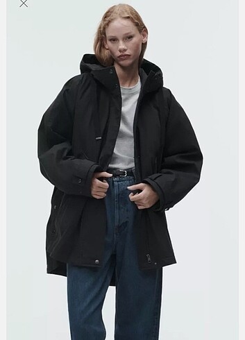 Zara oversize parka
