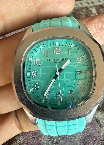 Turkuaz Erkek Kol Saati Patek Philippe