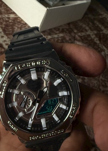 Casio Siyah Rock Punk Erkek Saati