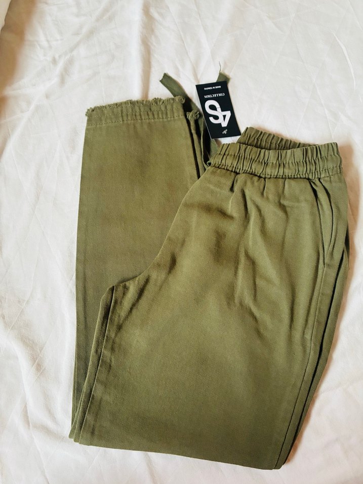 M Beden Haki Pantolon - Görsel 2