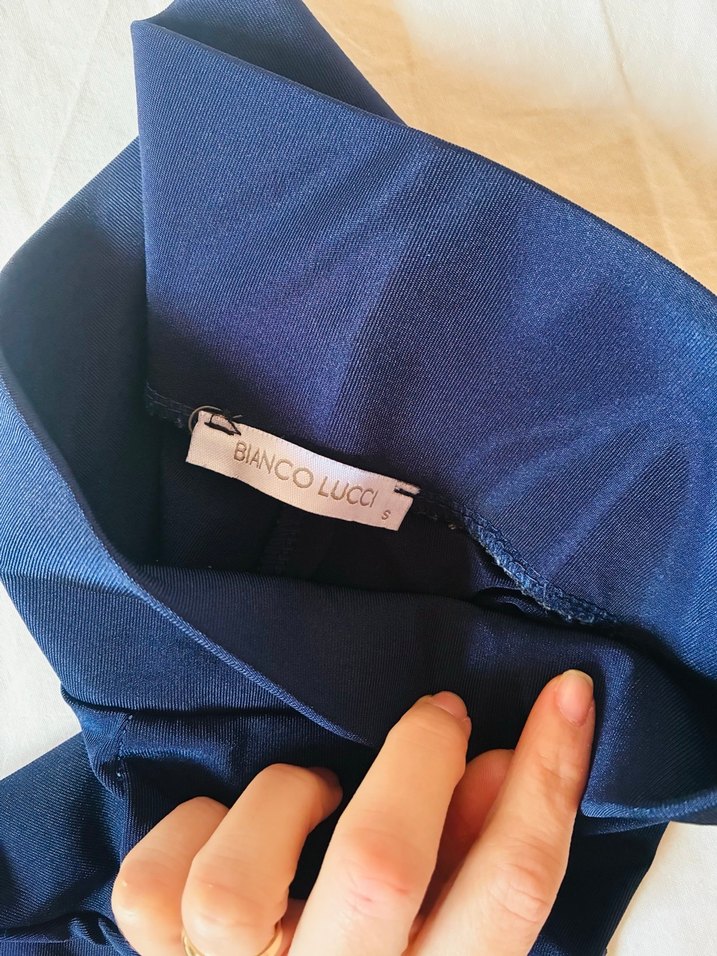 Lacivert Kadın Spor Tayt - Görsel 3