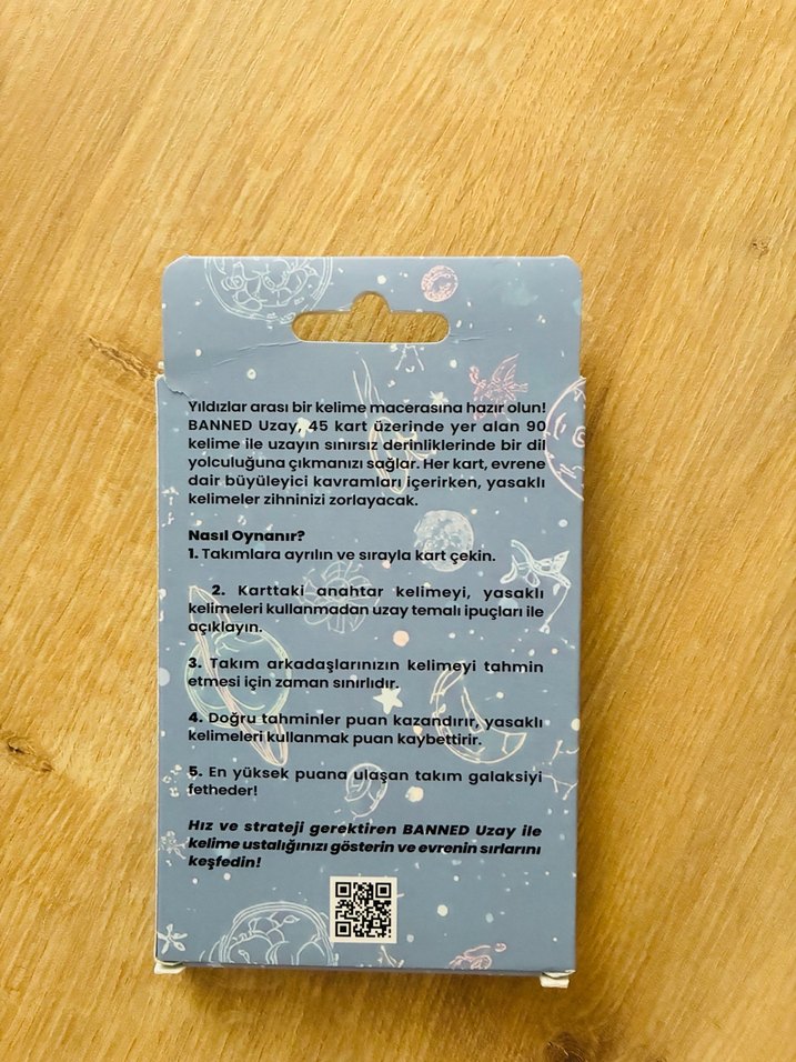 Banned Uzay Yasaklı Kelime Oyunu - Görsel 2