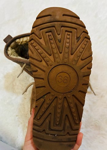 Kürklü Süet Kadın Bot - Görsel 4