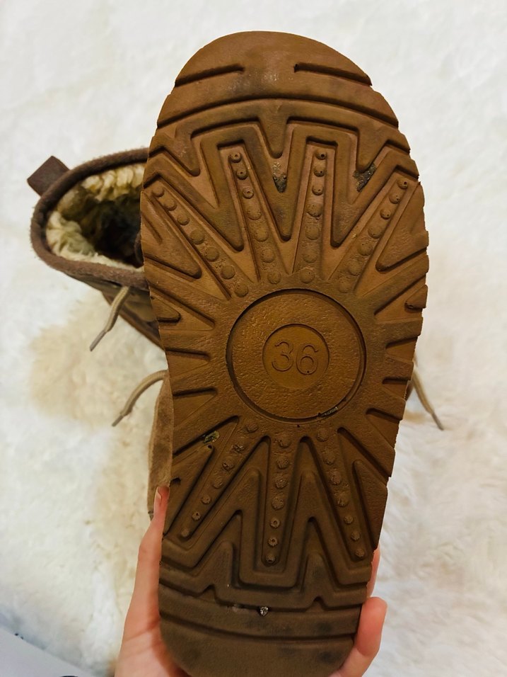 Kürklü Süet Kadın Bot - Görsel 4