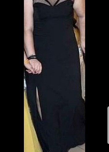 Abiye uzun elbise