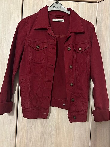 Mavi Jeans Bordo Kot Ceket