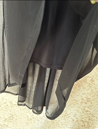 38 Beden siyah Renk H&M Elbise