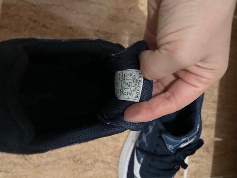 U.S. Polo Assn. Kadın Lacivert Dolgu Topuklu Spor Ayakkabı - Görsel 3