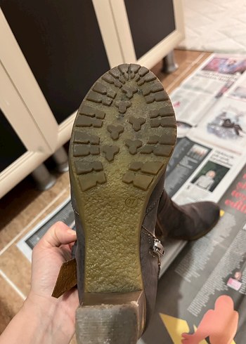 Kadın kısa topuklu bot - Görsel 6