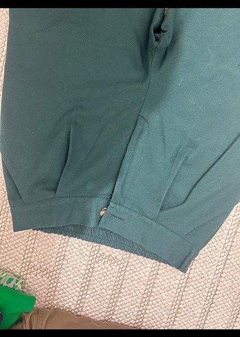 Yeşil Pilili Kadın Kumaş Pantolon - Görsel 2