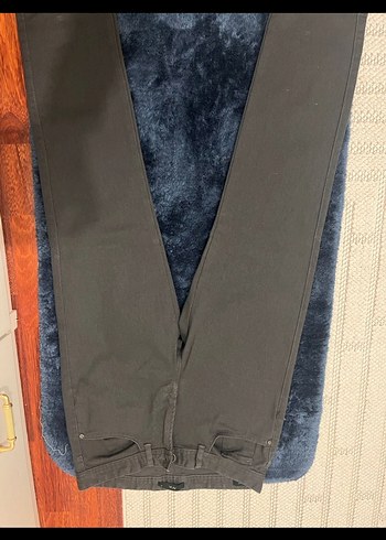 Gri Regular Fit Denim Kemerli Erkek Pantolon - Görsel 3