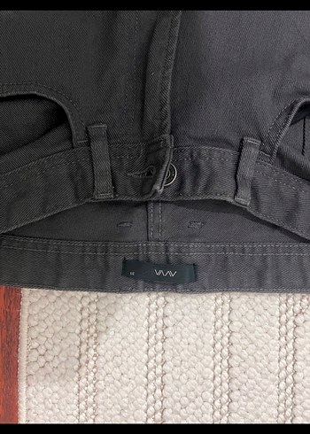 Gri Regular Fit Denim Kemerli Erkek Pantolon - Görsel 6