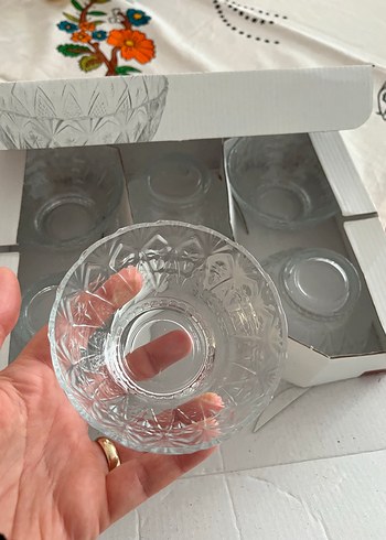 Beden Vidrex Gardenya Cam Kase 6'lı Set