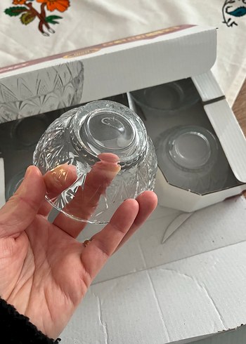 Diğer Vidrex Gardenya Cam Kase 6'lı Set