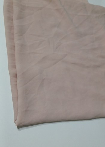 açık soft pembe şifon kumas. Gömleklik - Görsel 2
