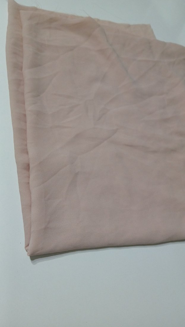 açık soft pembe şifon kumas. Gömleklik - Görsel 2