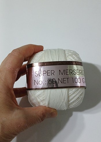 Ören Bayan Süper Dantel İpi 60 Numara Beyaz - Görsel 2